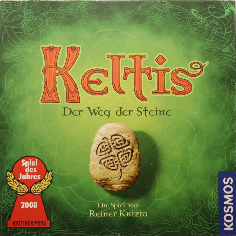 Keltis Cover des Brettspiels 'Keltis'
